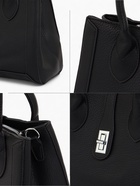 Сумка женская тоут TEXTURA на молнии, 31×11×21 см, чёрная - Фото 4