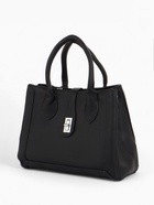 Сумка женская тоут TEXTURA на молнии, 31×11×21 см, чёрная - Фото 5