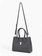 Сумка женская тоут TEXTURA на молнии, 31×11×21 см, тёмно-серая - Фото 12