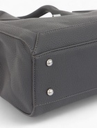 Сумка женская тоут TEXTURA на молнии, 31×11×21 см, тёмно-серая - Фото 8