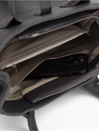 Сумка женская тоут TEXTURA на молнии, 31×11×21 см, тёмно-серая - Фото 2