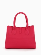 Сумка женская тоут TEXTURA на молнии, 31×11×21 см, розовая - Фото 7