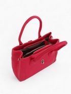 Сумка женская тоут TEXTURA на молнии, 31×11×21 см, розовая - Фото 10