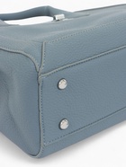 Сумка женская тоут TEXTURA на молнии, 31×11×21 см, синяя - Фото 9