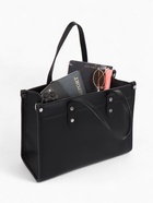 Сумка женская тоут TEXTURA на молнии, с кошельком, 30×10×24 см, чёрный - Фото 12