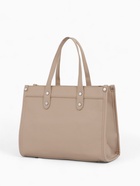 Сумка женская тоут TEXTURA на молнии, с кошельком, 30×10×24 см, бежевый - Фото 6