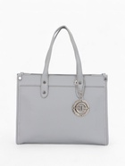 Сумка женская тоут TEXTURA на молнии, с кошельком, 30×10×24 см, серый - Фото 12