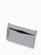 Сумка женская тоут TEXTURA на молнии, с кошельком, 30×10×24 см, серый - Фото 16