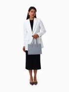 Сумка женская тоут TEXTURA на молнии, с кошельком, 30×10×24 см, серый - Фото 19