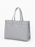 Сумка женская тоут TEXTURA на молнии, с кошельком, 30×10×24 см, серый - Фото 5