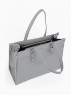 Сумка женская тоут TEXTURA на молнии, с кошельком, 30×10×24 см, серый - Фото 9