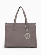 Сумка женская тоут TEXTURA на молнии, с кошельком, 30×10×24 см, тёмно-серый - Фото 2