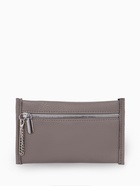 Сумка женская тоут TEXTURA на молнии, с кошельком, 30×10×24 см, тёмно-серый - Фото 14