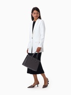 Сумка женская тоут TEXTURA на молнии, с кошельком, 30×10×24 см, тёмно-серый - Фото 18