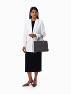 Сумка женская тоут TEXTURA на молнии, с кошельком, 30×10×24 см, тёмно-серый - Фото 19