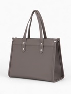 Сумка женская тоут TEXTURA на молнии, с кошельком, 30×10×24 см, тёмно-серый - Фото 6