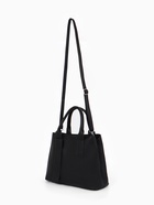 Сумка женская тоут TEXTURA на молнии, 32×12×24 см, чёрная - Фото 12