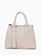 Сумка женская тоут TEXTURA на молнии, 32×12×24 см, молочная - Фото 3