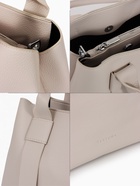 Сумка женская тоут TEXTURA на молнии, 32×12×24 см, молочная - Фото 4