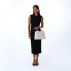 Сумка женская тоут TEXTURA на молнии, 32×12×24 см, молочная - Фото 5