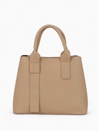 Сумка женская тоут TEXTURA на молнии, 32×12×24 см, бежевая - Фото 3