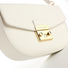 Сумка женская мессенджер TEXTURA на клапане, 23×6×15 см, белая - Фото 6