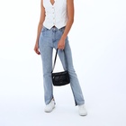 Сумка женская кросс-боди на молнии, 20×8.5×15 см, синяя - Фото 2