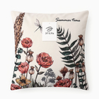 Чехол на подушку Этель "Summer time", 40*40 см, 100 п/э, велюр 10440216 - фото 12782238