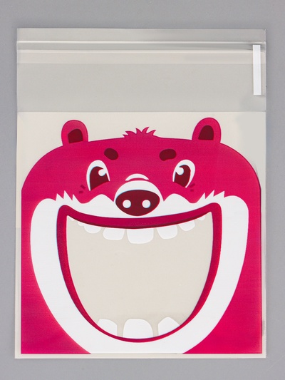 Пакет БОПП подарочный с липкой лентой, «Праздничное ассорти», 10×10+3 см