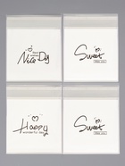 Пакет БОПП подарочный с липкой лентой, «Пожелания», 10×10+3 см - Фото 2