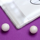 Пакет БОПП подарочный с липкой лентой, «Пожелания», 10×10+3 см - Фото 3