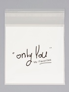 Пакет БОПП подарочный с липкой лентой, «Пожелания», 10×10+3 см - Фото 5