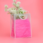 Пакет ПП с вырубной ручкой, прозрачный, 30×23×15 см, белый - Фото 2