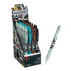 Ручка шариковая Vinson. Pattern, автоматическая, синий стержень, узел 0.7 мм, на масляной основе, резиновый упор - Фото 4