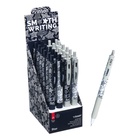 Ручка шариковая Vinson. Star, автоматическая, синий стержень, узел 0.7 мм, на масляной основе, резиновый упор - Фото 4