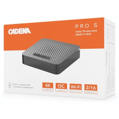 Медиаплеер Cadena Pro S, 16 ГБ