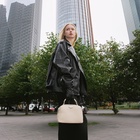 Сумка женская на молнии, цвет бежевый - Фото 11