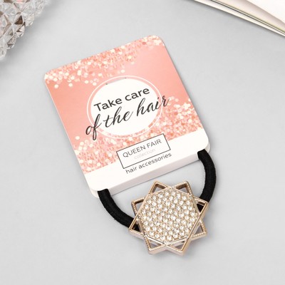 Резинка для волос QF «Бьорг», геометрия, 5 см