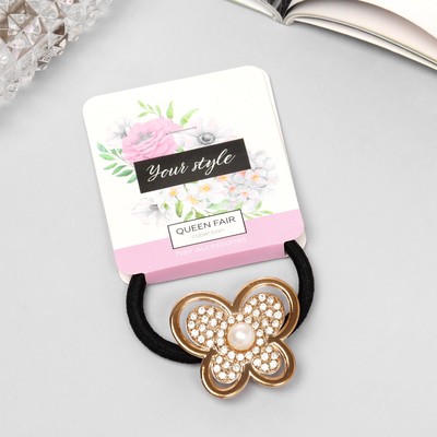 Резинка для волос QF «Имоджин», бабочка, 5 см