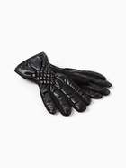 Перчатки женские, безразмерные, без утеплителя, цвет чёрный - Фото 5