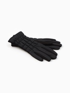 Перчатки женские, безразмерные, без утеплителя, цвет чёрный - Фото 1