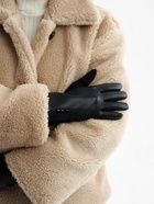 Перчатки женские, безразмерные, без утеплителя, цвет чёрный - Фото 1