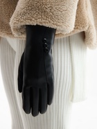 Перчатки женские, безразмерные, без утеплителя, цвет чёрный - Фото 4