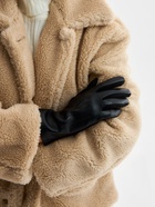 Перчатки женские, безразмерные, без утеплителя, цвет чёрный - Фото 5