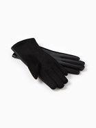 Перчатки женские, безразмерные, без утеплителя, цвет чёрный - Фото 7