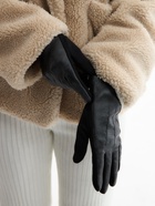 Перчатки женские, безразмерные, без утеплителя, цвет чёрный 10478977