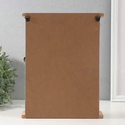 Ключница настенная «Ключи», дерево, 6 крючков, 6.2×19.5×25.2 см