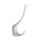 Крючок мебельный CAPPIO HEEL, двухрожковый, цвет лунный серый - Фото 2