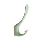 Крючок мебельный CAPPIO HEEL, двухрожковый, цвет зеленый - Фото 2