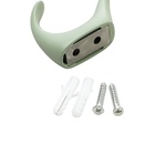 Крючок мебельный CAPPIO HEEL, двухрожковый, цвет зеленый - Фото 6